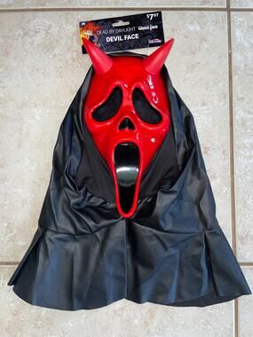 Dead By Daylight Devil  Scream Ghost Face Mask Halloween Costume  NEW